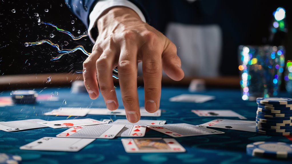 aggressive card game with storms