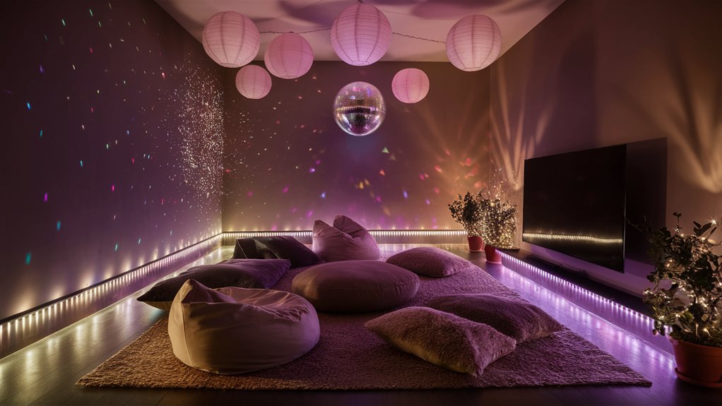 beautiful ambiance through decor