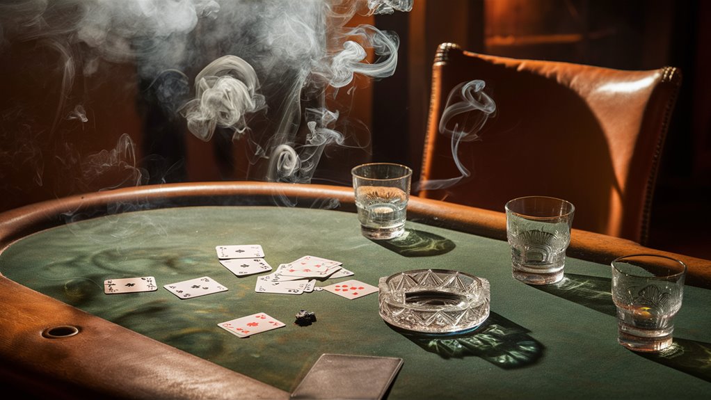cards poker smoke freedom