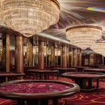 casino weaves light patterns