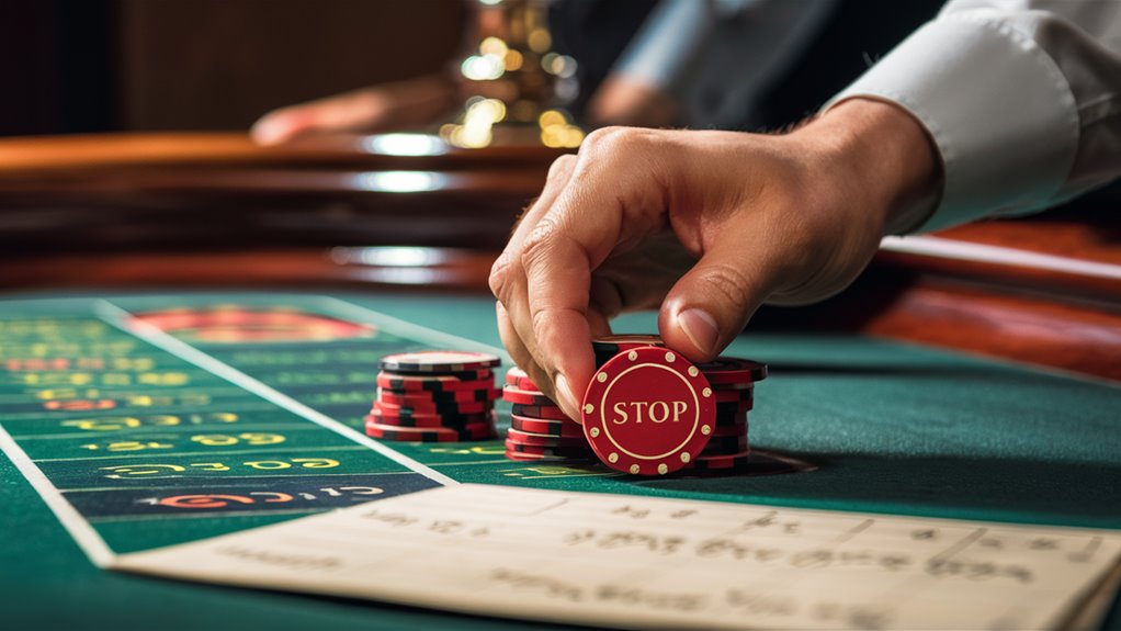 control gambling money carefully