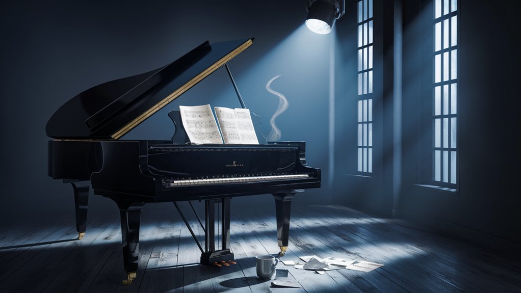 dark nocturnal piano music