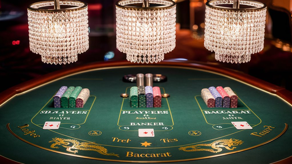 different baccarat wagering options