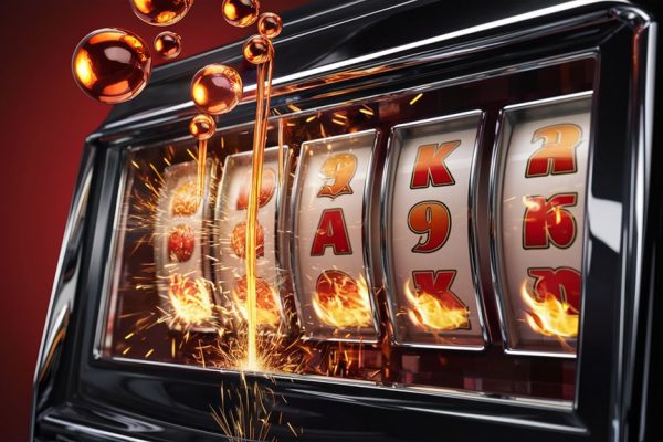 Cinderblaze Slots: Igniting Bubbling Reels With Fiery Bonus Bursts flaming slot machine game