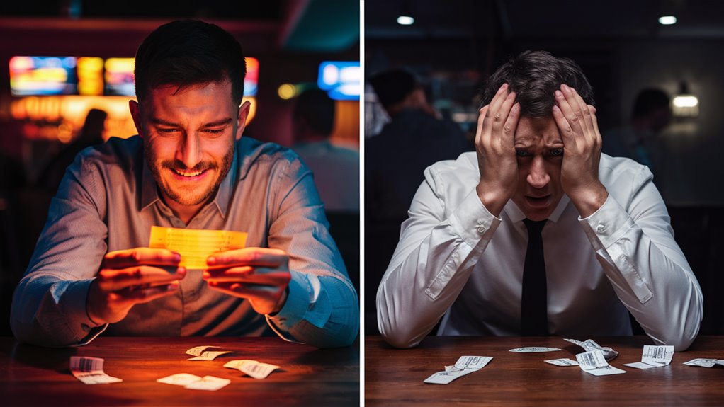 gamblers fear losing money