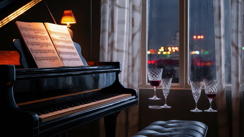 gentle keys at night