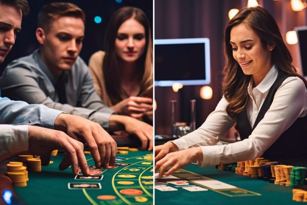 online casino human interaction