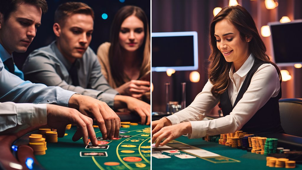 online casino human interaction