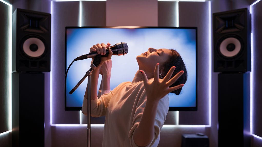 practice singing through karaoke