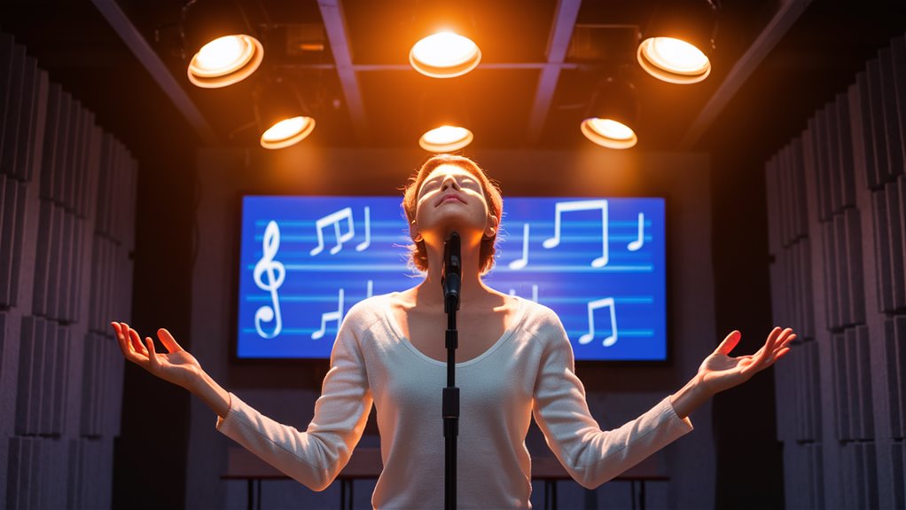 practice singing through karaoke