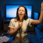 practice singing without microphone