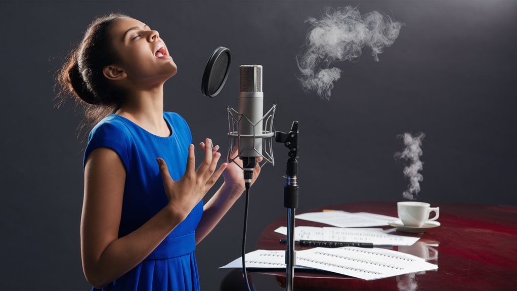 practice voice before singing