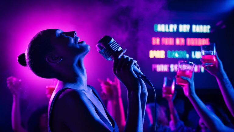 rock that karaoke stage
