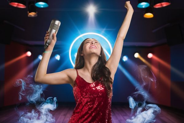 sing confidently on stage