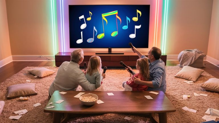 sing together at home