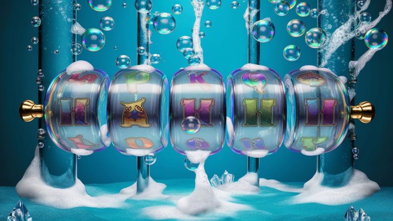 slot game with bubbles