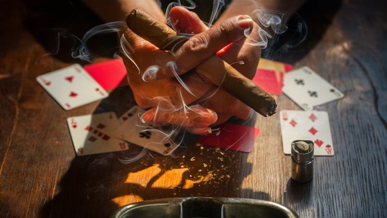 smoke weaving card game
