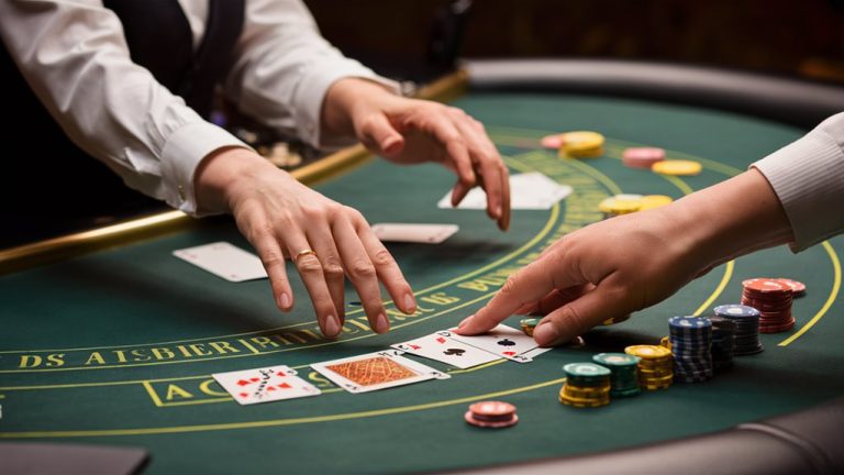 split cards when dealers twitch