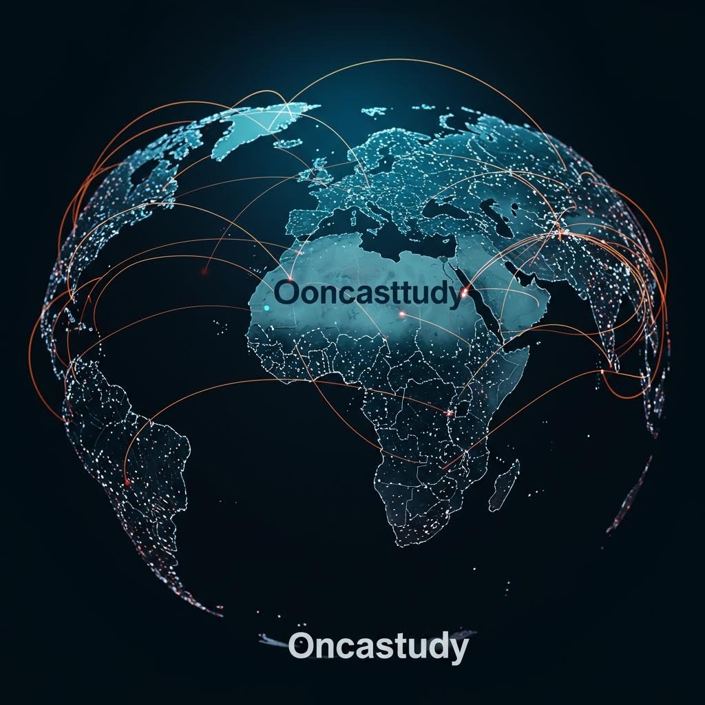 온카스터디 글로벌 네트워크 세계 연결 지구